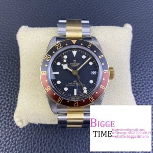Black Bay GMT 41mm YG/SS Black/Brown Bezel Black Dial YG/SS Bracelet ZF A2836