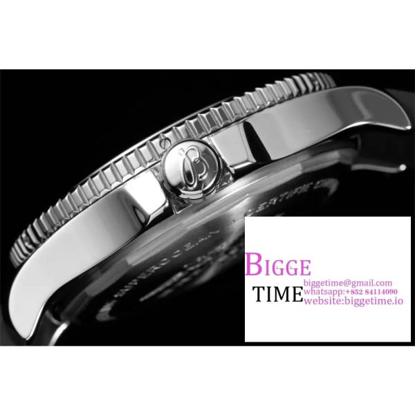 Breitling 42mm SUPEROCEAN Yellow/Black Dial Black Rubber Strap TF A2824 - Image 6