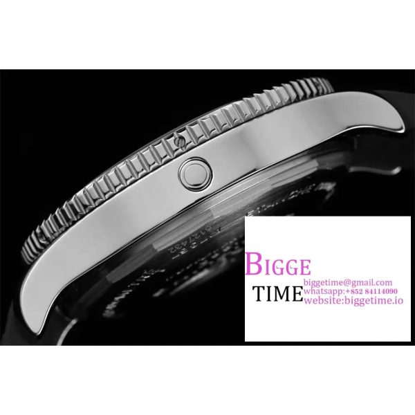 Breitling 42mm SUPEROCEAN Yellow Dial Black Rubber Strap TF A2824 - Image 6