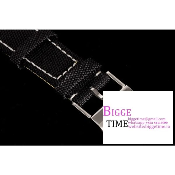 Breitling Chrono 45mm AVENGER RG Grey/Black Dial Black Leather Strap BLSF A7750 - Image 8