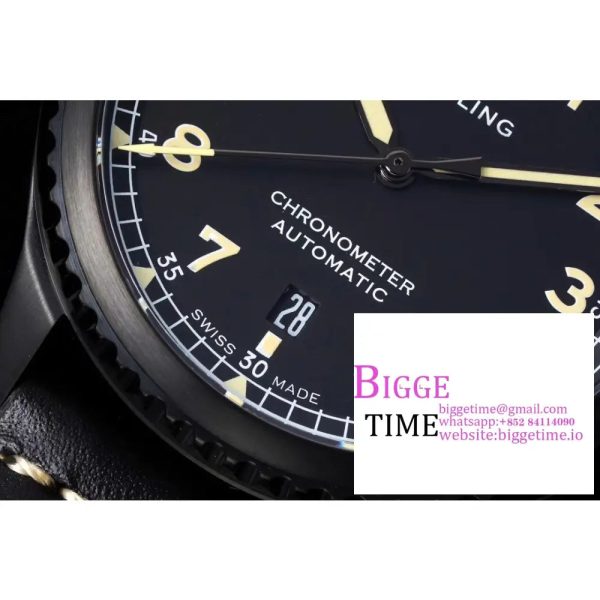 Breitling - Navitimer 8 Automatic 41 A17314 PVD/LE Black ZF A2824 - Image 4
