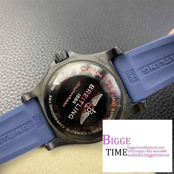 Breitling - Superocean 44mm SS/RU Blue TF Asia 2824 - Image 2
