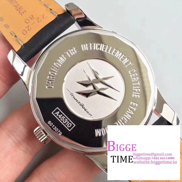 Breitling - Transocean Day Date SS/LE Black V7F Asia 2824 - Image 9