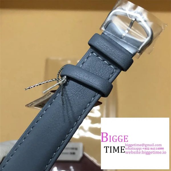 Cartier Tank Must Small K11F 1:1 Best Edition White Dial on Black Leather Strap Ronda Quartz - Image 6