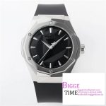Classic Fusion 40mm Black Dial Black Rubber Strap APSF A1110