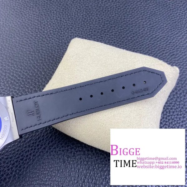 Classic Fusion 42mm Black Dial Black Leather Strap APSF A1110 - Image 9