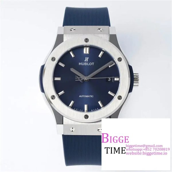 Classic Fusion 42mm Blue Dial Blue Rubber Strap JJ+F A1110