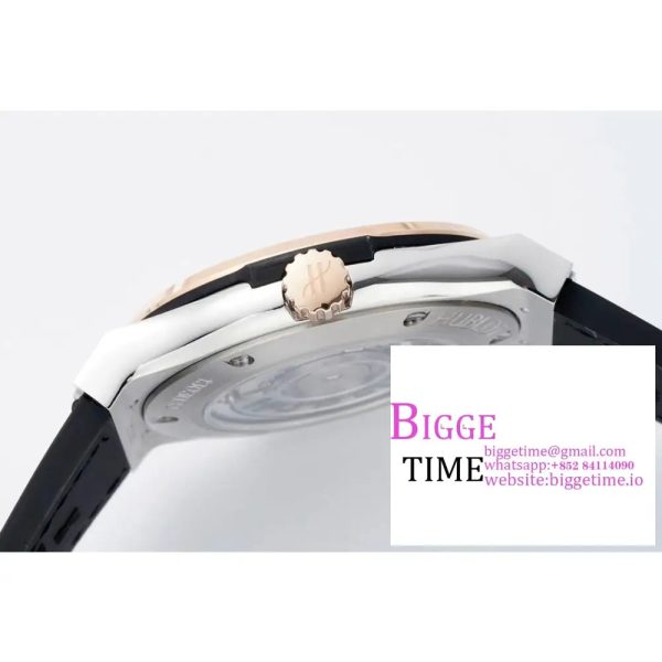 Classic Fusion 42mm RG Black Dial Black Leather Strap JJ+F A1110 - Image 7