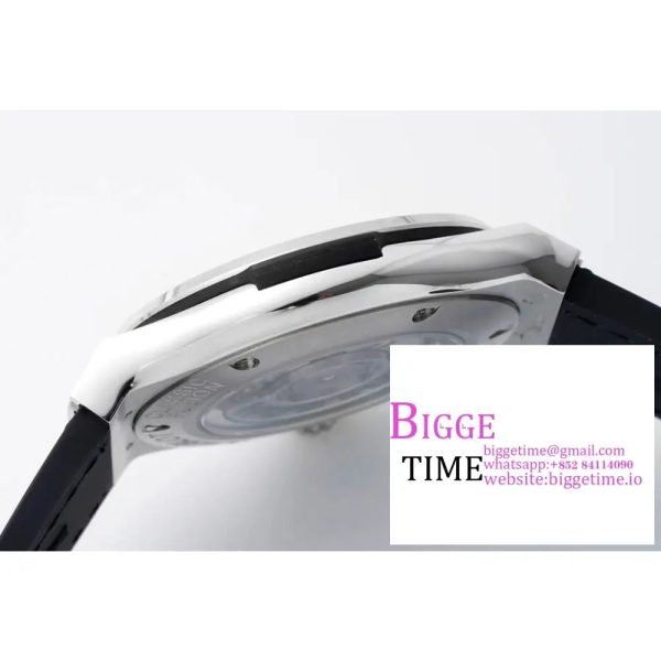 Classic Fusion 42mm White Dial Black Rubber Strap JJ+F A1110 - Image 6