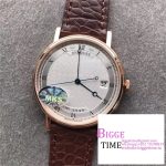 Classique5177-12 38mm RG White Dial Brown Leather Strap MKSF MY9015