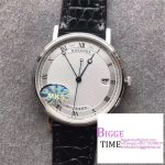 Classique5177-15 38mm White Dial Black Leather Strap MKSF MY9015