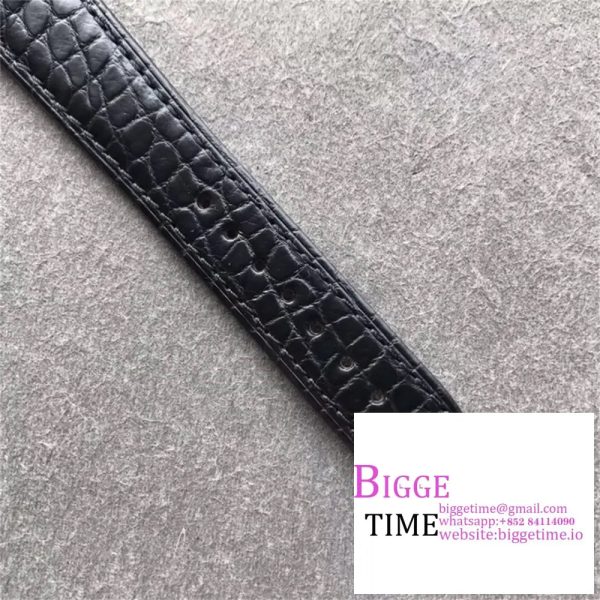 Classique5177-15 38mm YG White Dial Black Leather Strap MKSF MY9015 - Image 8