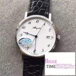 Classique5177-29 38mm White Dial Black Leather Strap MKSF MY9015