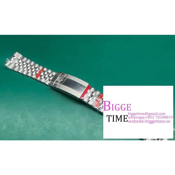 Clean GMT Jubilee SS Bracelet