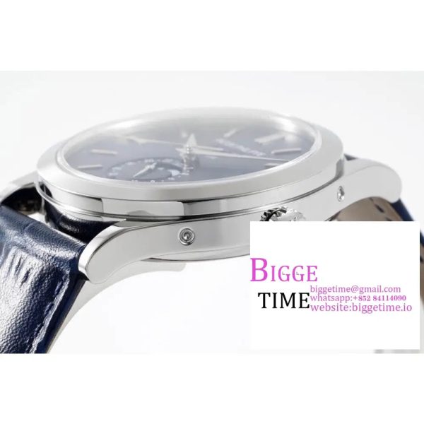 Complications Annual Calendar 38mm 5396 Blue Dial Blue Leather Strap PPF A324SC - Image 7