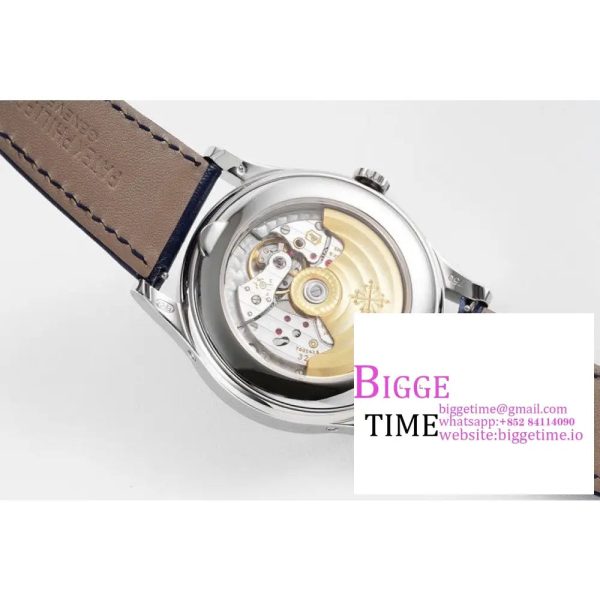 Complications Annual Calendar 38mm 5396 Blue Dial Blue Leather Strap PPF A324SC - Image 9