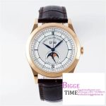 Complications Annual Calendar 38mm 5396 RG White Dial Brown Leather Strap PPF A324SC