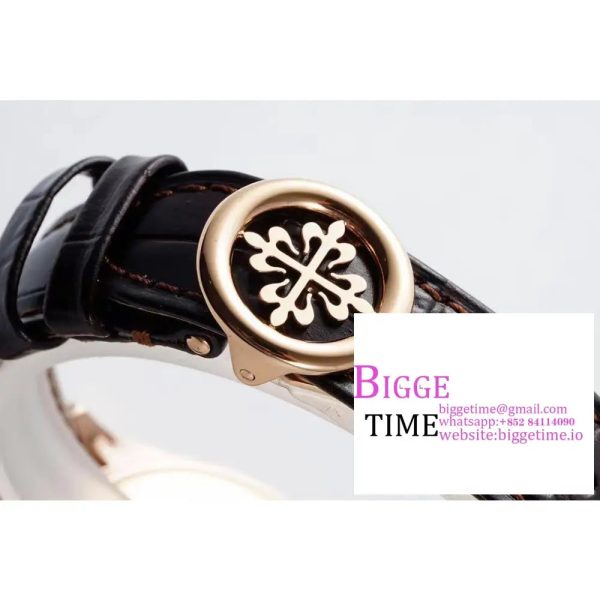 Complications Annual Calendar 38mm 5396 RG White Dial Brown Leather Strap PPF A324SC - Image 8