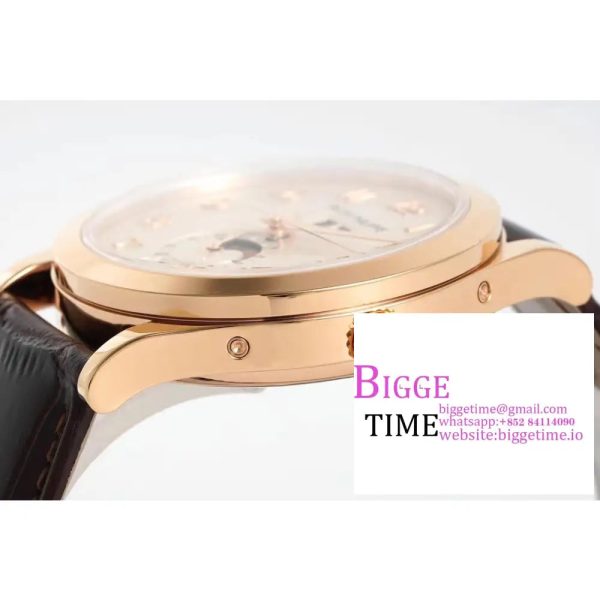Complications Annual Calendar 38mm 5396 RG White Dial Number Marker Brown Leather Strap PPF A324SC - Image 7