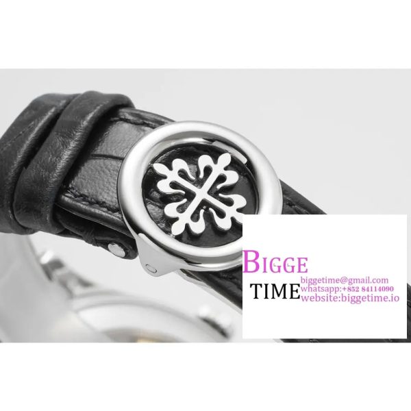 Complications Annual Calendar 38mm 5396 White Dial Black Leather Strap PPF A324SC - Image 9