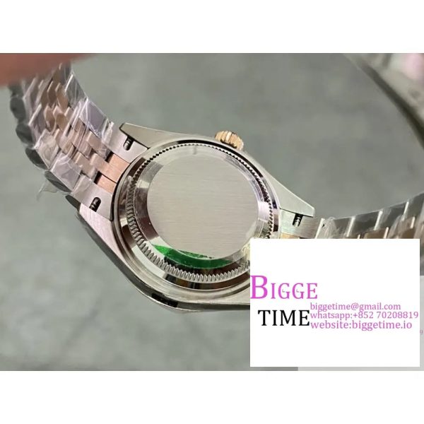 DateJust 28mm Ladies YG/SS YG Dial Roma Marker YG/SS Jubilee Bracelet WF A2236 - Image 9