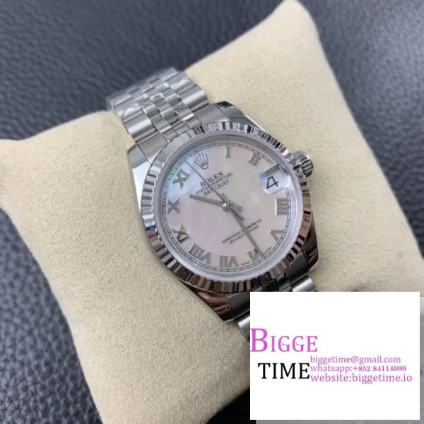 DateJust 31mm Ladies MOP Dial Diamond Roma Marker Jubilee Bracelet BPF A2671 - Image 3
