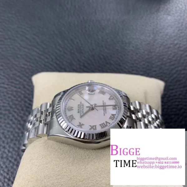 DateJust 31mm Ladies MOP Dial Diamond Roma Marker Jubilee Bracelet BPF A2671 - Image 2