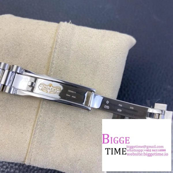DateJust 31mm Ladies Smooth Bezel MOP Diamond Roma Marker Oyster Bracelet BPF A2671 - Image 8