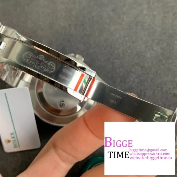 DateJust 41MM 126300 Noob 1:1 Best Edition Polished Bezel Silver Dial Stick Markers on SS Jubilee Bracelet A3235 - Image 8