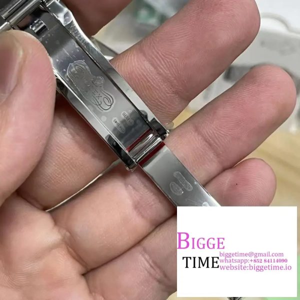 DateJust 41mm 126300 Smooth Bezel Blue Dial Oyster Bracelet VSF VS3235 - Image 7