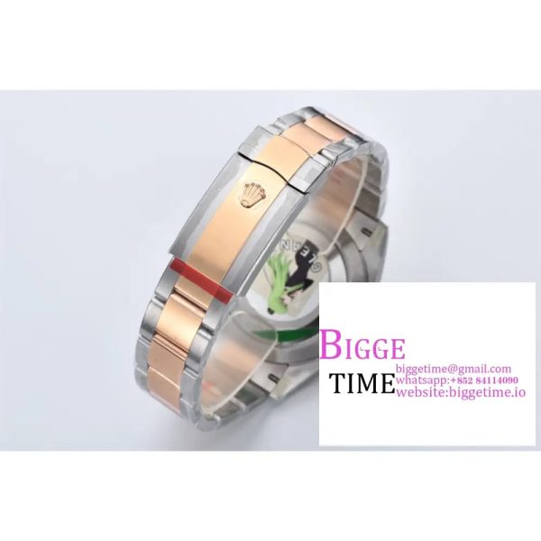 DateJust 41mm 126331 904L SS Clean 1:1 Best Edition Brown Dial on SS/RG Oyster Bracelet VR3235 - Image 9