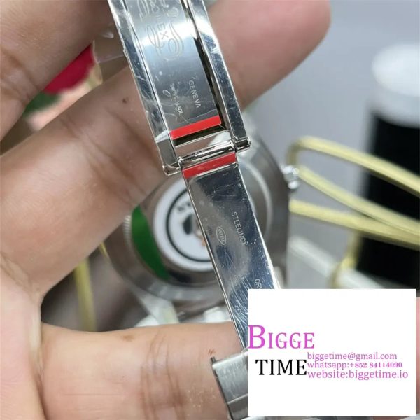 DateJust 41mm 126334 Fluted Bezel Black Dial Jubilee Bracelet Clean Factory CF VR3235 - Image 7