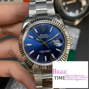 DateJust 41mm 126334 Fluted Bezel Blue Dial Oyster Bracelet VSF VS3235