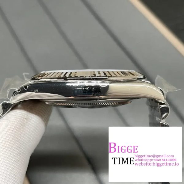DateJust 41mm 126334 Fluted Bezel Grey Dial Jubilee Bracelet VSF VS3235 - Image 8