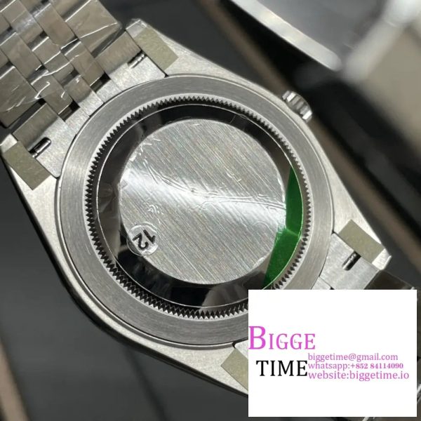 DateJust 41mm 126334 Fluted Bezel Grey Dial Jubilee Bracelet VSF VS3235 - Image 9