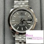 DateJust 41mm 126334 Fluted Bezel Grey Dial Jubilee Bracelet VSF VS3235