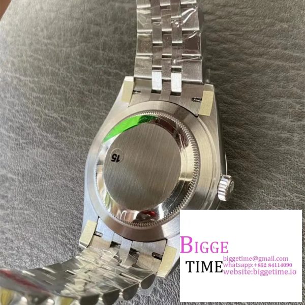 DateJust 41mm 126334 Fluted Bezel Mint Green Dial Jubilee Bracelet VSF VS3235 - Image 9