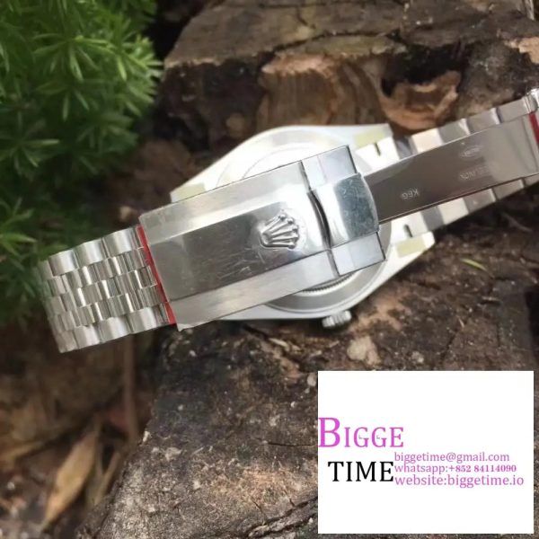 DateJust 41mm 126334 Fluted Bezel Mint Green Motif Dial Jubilee Bracelet VSF VS3235 - Image 8