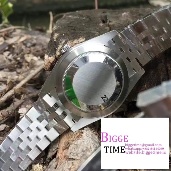 DateJust 41mm 126334 Fluted Bezel Mint Green Motif Dial Jubilee Bracelet VSF VS3235 - Image 9