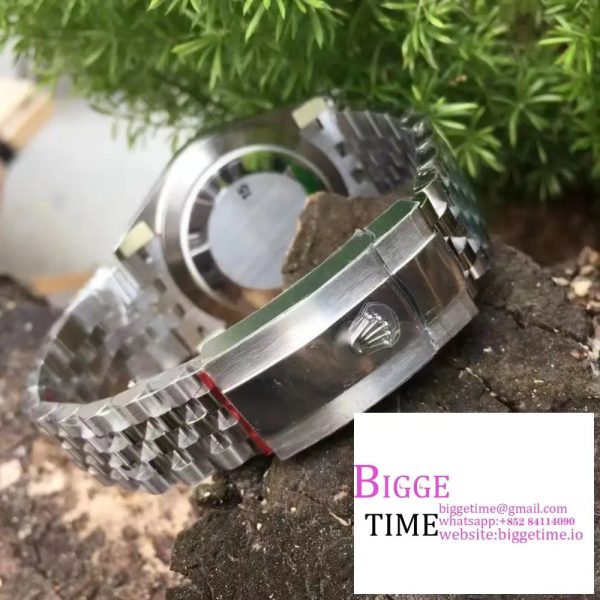 DateJust 41mm 126334 Fluted Bezel Motif Blue Dial Jubilee Bracelet VSF VS3235 - Image 9