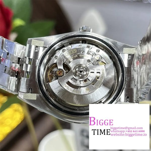 DateJust 41mm 126334 Fluted Bezel Silver Dial Jubilee Bracelet Clean Factory CF VR3235 - Image 8