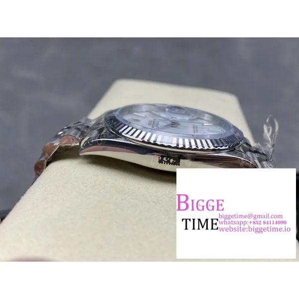 DateJust 41mm 126334 Fluted Bezel White Dial Jubilee Bracelet VSF VS3235 - Image 2