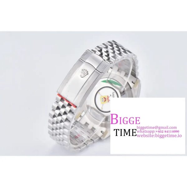 DateJust 41mm Fluted Bezel Mop Dial Diamond Marker Oyster Bracelet Clean Factory CF VR3235 - Image 8