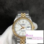 DateJust 41mm Fluted Bezel White Dial YG/SS Jubilee Bracelet VSF VS3235