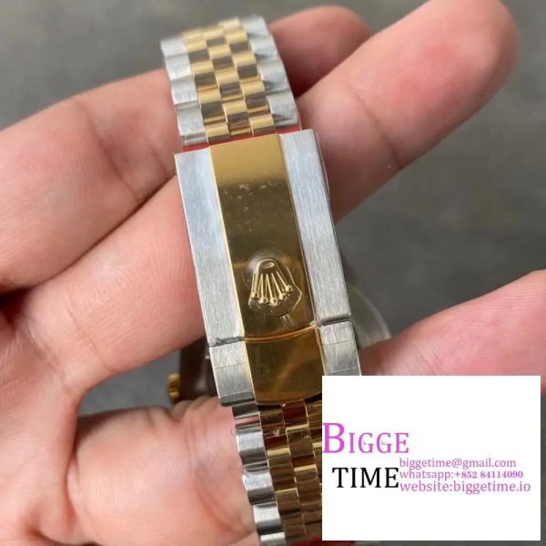 DateJust 41mm Fluted Bezel YG Dial YG/SS Jubilee Bracelet VSF VS3235 - Image 5