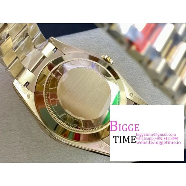 Day Date 40 YG 228238 ARF 1:1 Best Edition White Roman Dial on President Bracelet VR3255(Tungsten Heavy Version) - Image 10