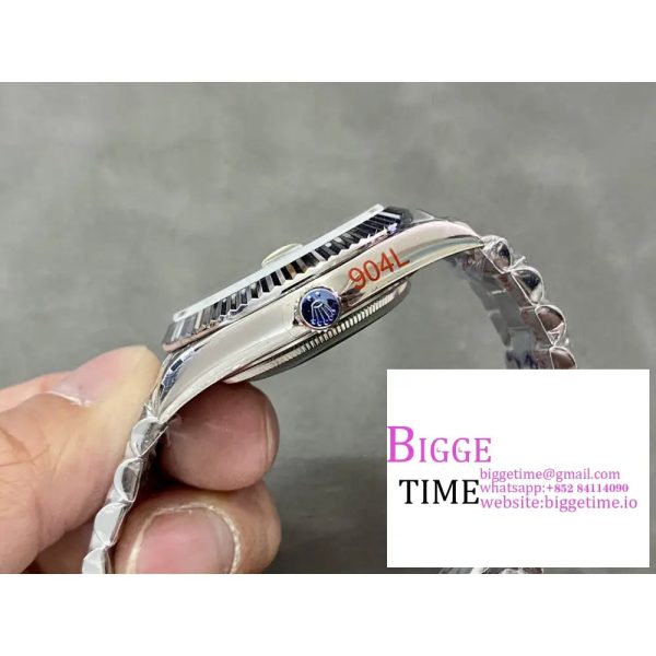 DayDate 40MM Ice Blue Dial Roma Marker President Bracelet GMF A2836 Tungsten - Image 8