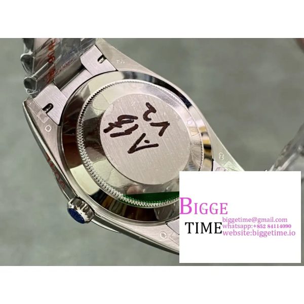 DayDate 40MM Silver Dial Diamond Marker President Bracelet GMF A2836 Tungsten - Image 10