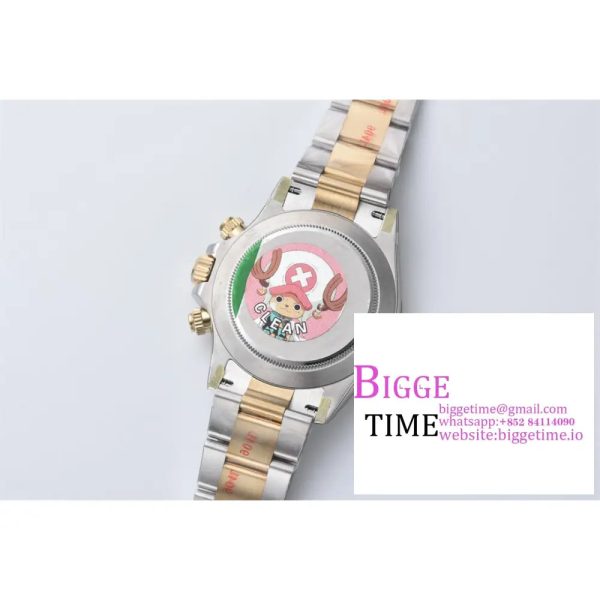 Daytona 116503 SS/YG Clean Factory 1:1 Best Edition Gold Stick Dial on SS/YG Oyster Bracelet A4130 - Image 9