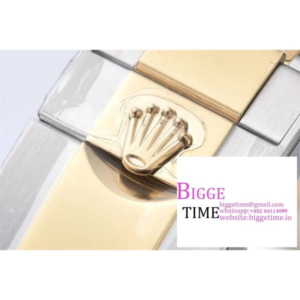 Daytona 116503 SS/YG Clean Factory 1:1 Best Edition Gold Stick Dial on SS/YG Oyster Bracelet A4130 - Image 6